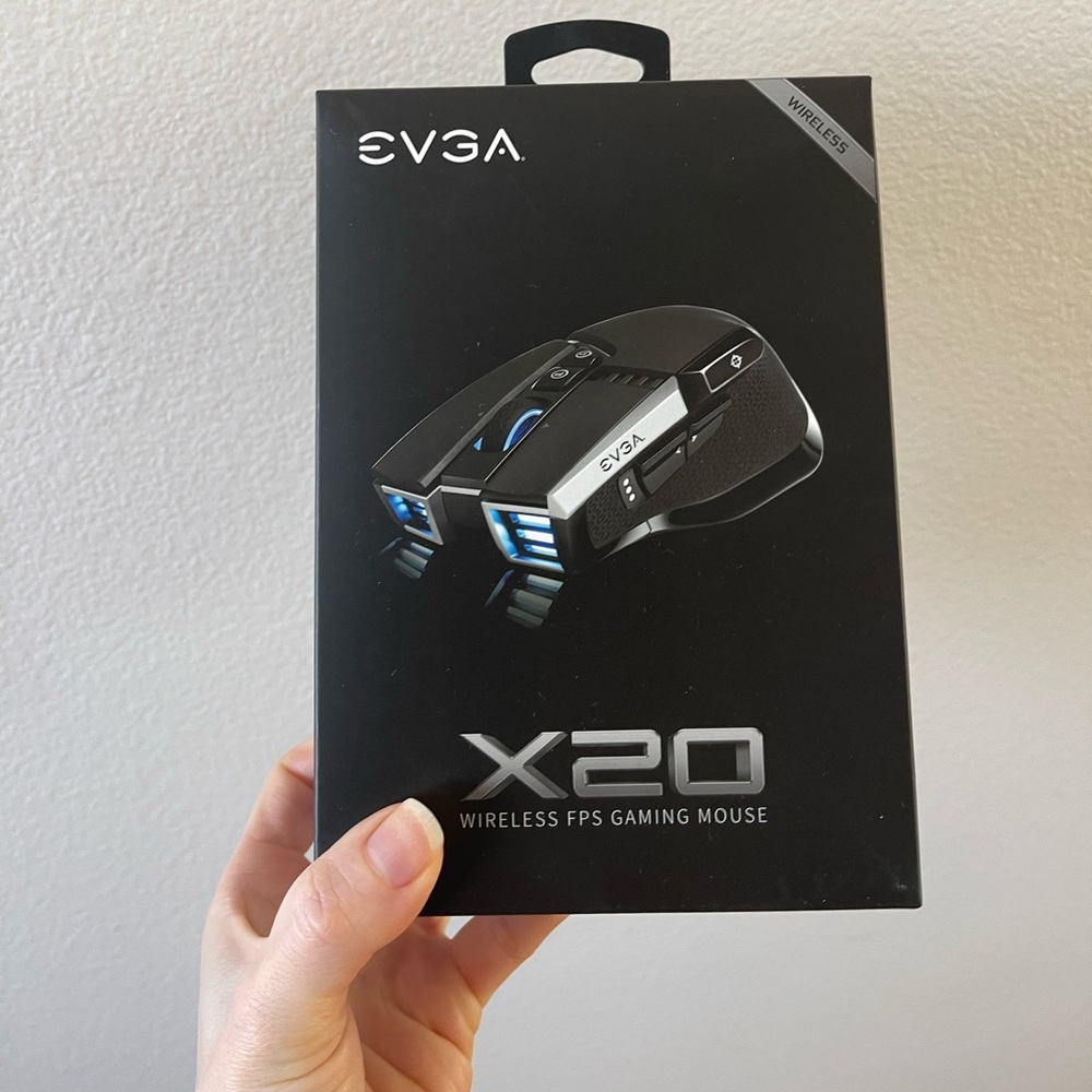 New in sealed box EVGA X20 Wireless Gaming Mouse